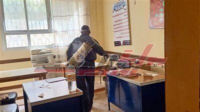 تعقيم 11 لجنة بدسوق استعدادا لامتحانات الثانوية العامة بكفر الشيخ