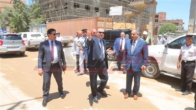 نورالدين: يتفقد إنشاء مستشفى مطوبس ضمن 