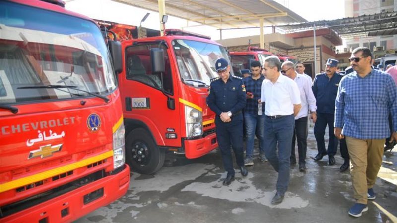 محافظ الغربية خلال