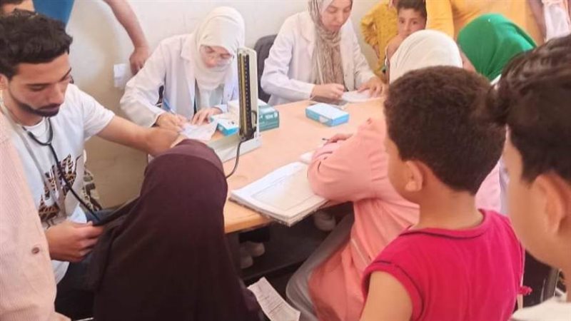 قافلة سكانية طبية