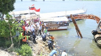  بالصور.. فعاليات وحملات تشجير وتنظيف النيل في الغربية احتفالا باليوم العالمي للبيئة