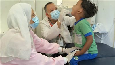 توقيع الكشف الطبي على 889 حالة خلال قافلة طبية بقرية الفرجانى بمركز بنى مزار بالمنيا
