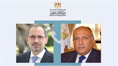 وزيرا خارجية مصر والأردن يبحثان الاستعدادات الجارية لمؤتمر الاستجابة الإنسانية الطارئة لغزة