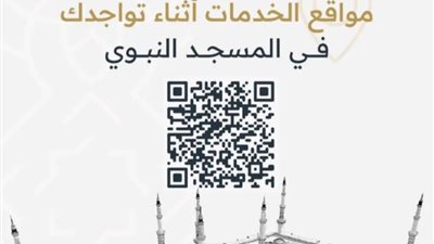 خريطة إلكترونية لإرشاد القاصدين بالمسجد النبوي