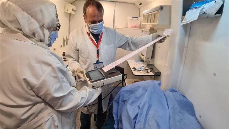 قافلة طبية بقرية