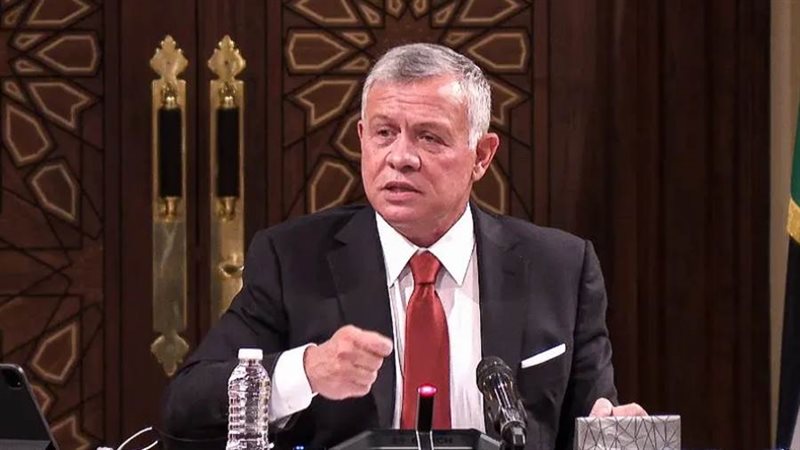 العاهل الأردني الملك