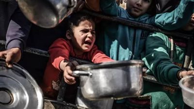 3500 طفل معرضون للموت بسبب سوء التغذية بغزة