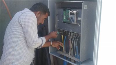 فصل الكهرباء عن الابار الزراعية الاستثمارية المتقاعسة في الوادي الجديد