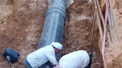 قطع المياه عن مدينة بلاط في الوادي الجديد