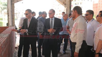 محافظ كفر الشيخ يتفقد أعمال تطوير السوق الحضرية الجديدة