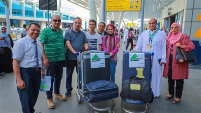 الفوج الثاني من حجاج النقابة العامة للمهندسين يغادر أرض الوطن إلى الأراضي المقدسة 
