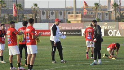 المنتخب الأوليمبي يتدرب على مجموعتين استعدادًا للتجربة الإيفوارية الثانية