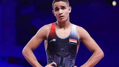 مصطفى حسين يهزم المجنس الفرنسي إبراهيم غانم ببطولة التصنيف العالمي للمصارعة