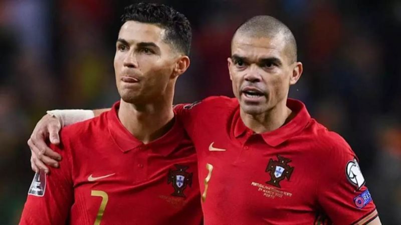 بيبي مع كريستيانو