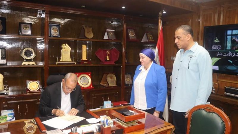 محافظ القليوبية يعتمد