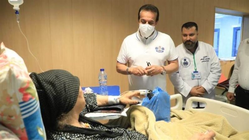 وزير الصحة في زيارة