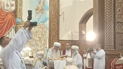 تدشين كنيسة الأنبا إبرام بدير العزب بالفيوم بحضور البابا تواضروس الثاني 