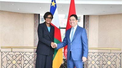 رسالة خطية للعاهل المغربي من رئيس جمهورية أفريقيا الوسطى