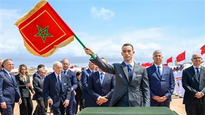 ولي العهد المغربي الأمير الحسن يعطي انطلاقة تنفيذ اكبر محطة تحلية مياه البحر فى إفريقيا
