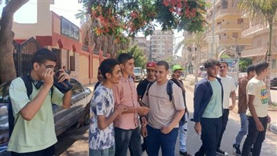 ارتياح طلاب الثانوية الأزهرية بالقليوبية حول امتحان مادة 