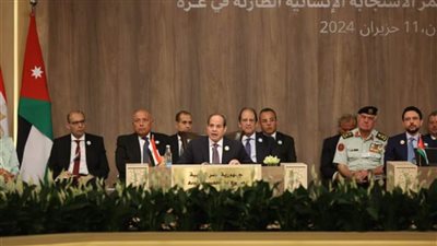 رؤساء مؤتمر الاستجابة يؤكدون رفضهم لأي تهجير من الأراضي الفلسطينية