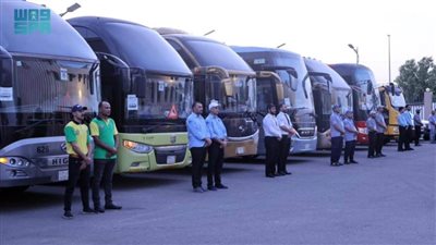 جهود متواصلة مع ذروة أيام تفويج ضيوف الرحمن من المدينة المنورة لمكة المكرمة