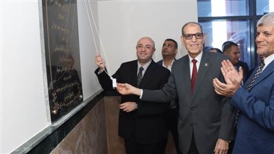  محافظ بني سويف ورئيس هيئة النيابة الإدارية يفتتحان مجمع النيابات