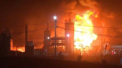 عاجل.. اندلاع حريق كبير بمصفاة نفط في كردستان العراق