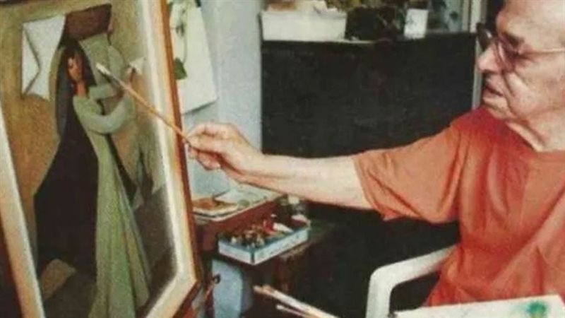 الفنان حسين بيكار