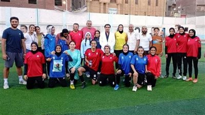 رئيس اتحاد الميني فوتبول أحمد سمير يهنئ نادي دكرنس بالفوز بالدوري الممتاز للسيدات