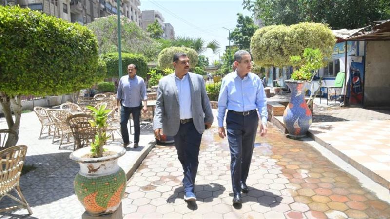 محافظ الغربية يتفقد