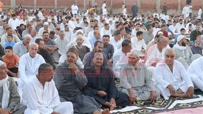 ساحات مراكز الشباب والأندية بكفر الشيخ تستقبل الآلاف لأداء صلاة عيد الأضحى