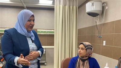 د. أماني القرش تتفقد مستشفى بيلا المركزي بكفرالشيخ 