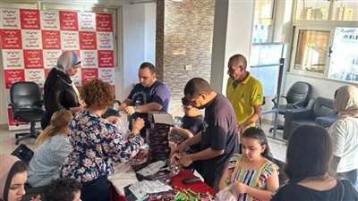 المصريين الأحرار بالإسكندرية يجهز ساحات صلاة عيد الأضحى وهدايا الأطفال