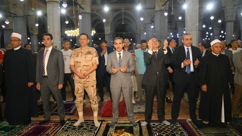 محافظ الغربية خلال