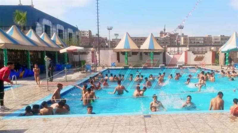 حمامات السباحة بكفرالشيخ