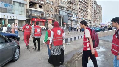 الهلال الأحمر المصري ينشر فرق الاستجابة للطوارئ في ساحات التجمعات والمقاصد السياحية