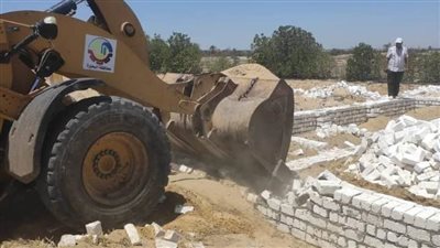 إزالة 16 حالة تعدٍ على مساحة 2354 م2 بنطاق 9 مراكز بالبحيرة.. «صور» 