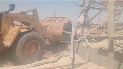 تنفيذ 5 حالات إزالة لتعديات على أراضٍ زراعية بمراكز القوصية وأبوتيج وأسيوط