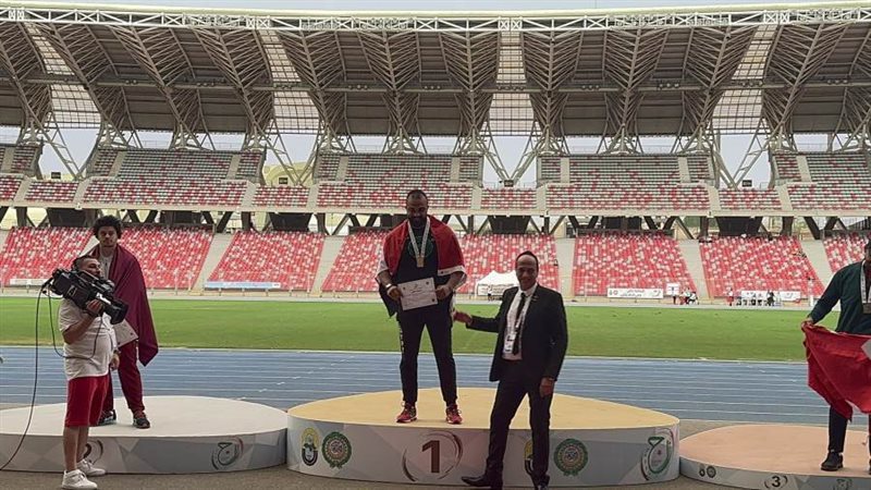 مصطفى الجمل بطل رمي