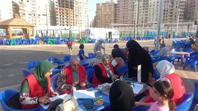 52 فرقة طبية شاركت فى المبادرات الرئاسية فى خطة التأمين الطبي بالبحيرة 