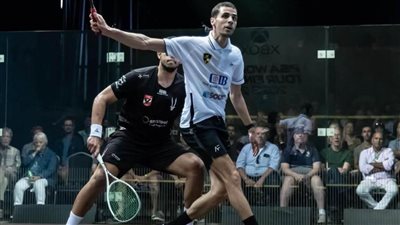 تأهل لاعب وادي دجلة علي فرج لنهائي بطولة العظماء الثمانية للإسكواش