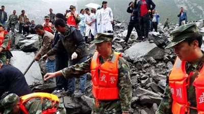 عاجل.. فقدان 8 أشخاص في انهيار أرضي وسط الصين