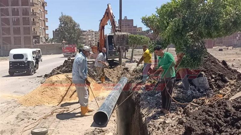 خطوط الصرف الصحي