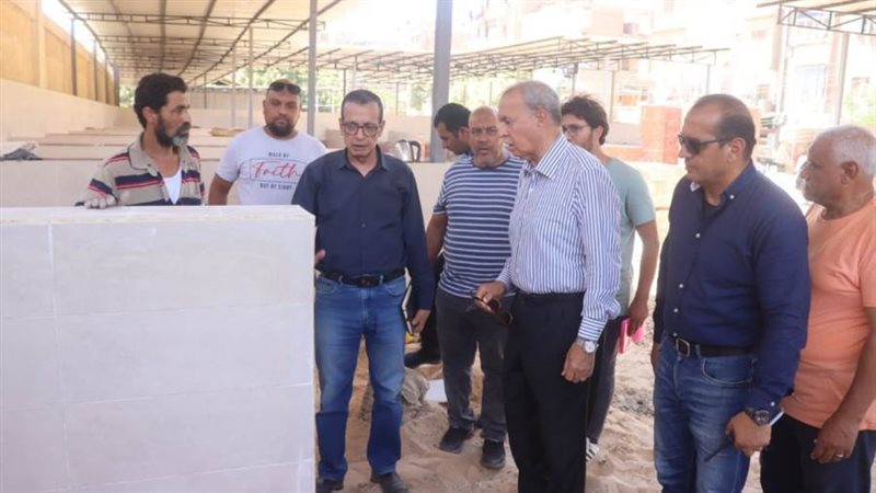 محافظ القليوبية يتفقد