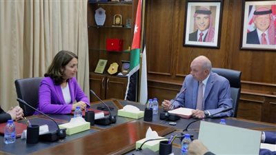 رئيس مجلس الأعيان الأردني يلتقي نائبة رئيس البرلمان الألماني