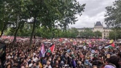استمرار المظاهرات في العاصمة باريس ضد اليمين المتطرف