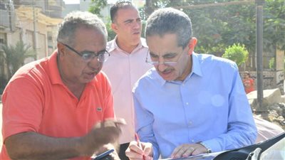  بالصور.. محافظ الغربية يوجه بتشجير المحاور والطرق الرئيسية في مركز 