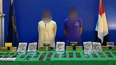 ضبط متهمين بحوزتهما مخدرا الحشيش والهيدرو بالقاهرة 