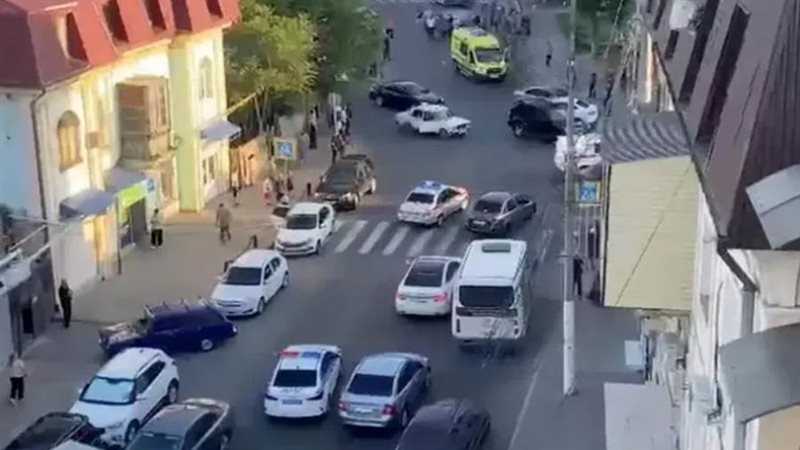 الشرطة في موقع هجمات